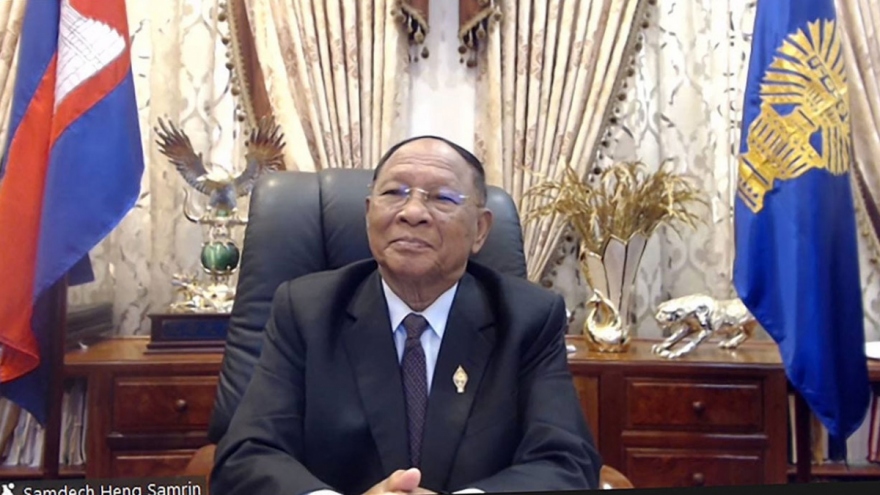 Cambodian NA Chairman rejoices over sound relationship with Vietnam